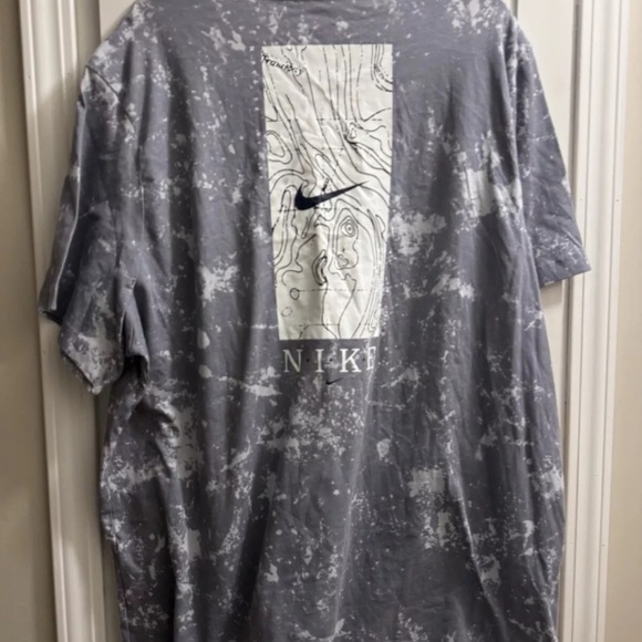 Nike Men's Sportswear Tie-Dye Pocket T-Shirt Psychic Blue DM7950-436 Sz XXL - Picture 4 of 5